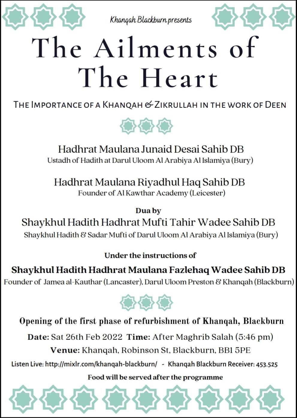 The Ailments of the Heart