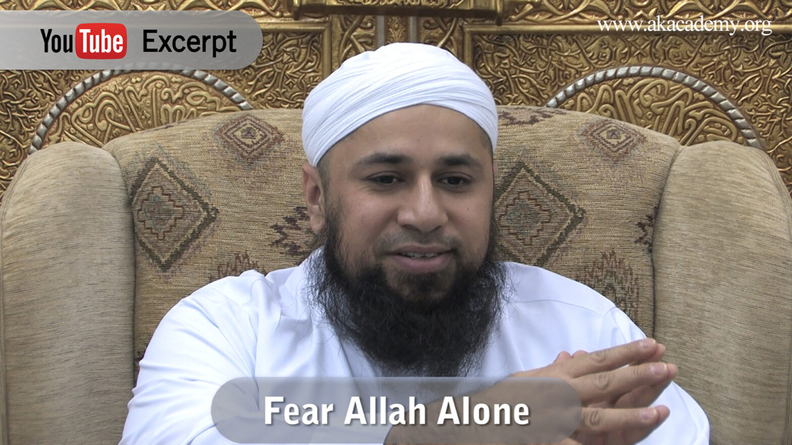 Fear Allah Alone